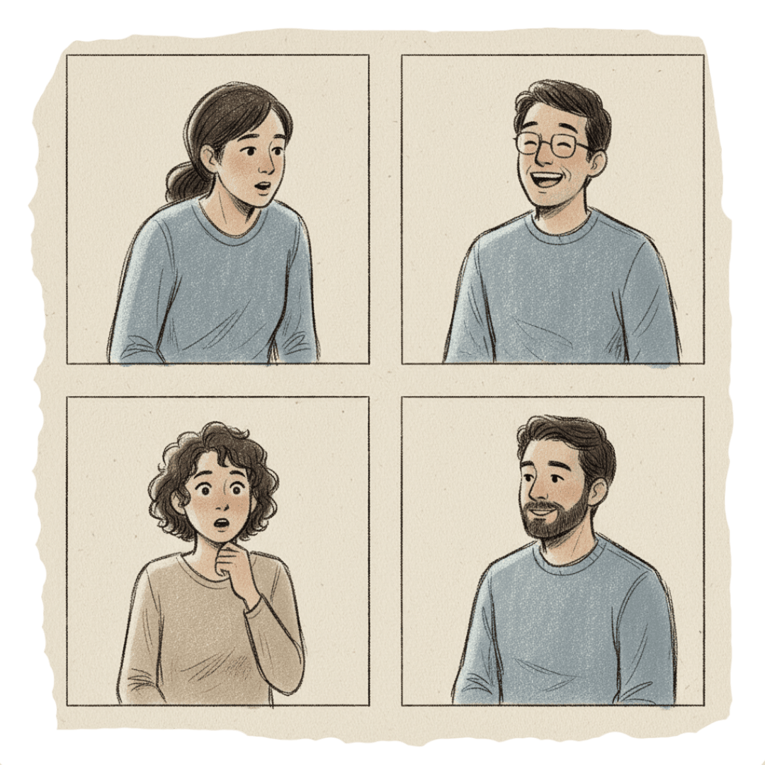 Small group, actually heard